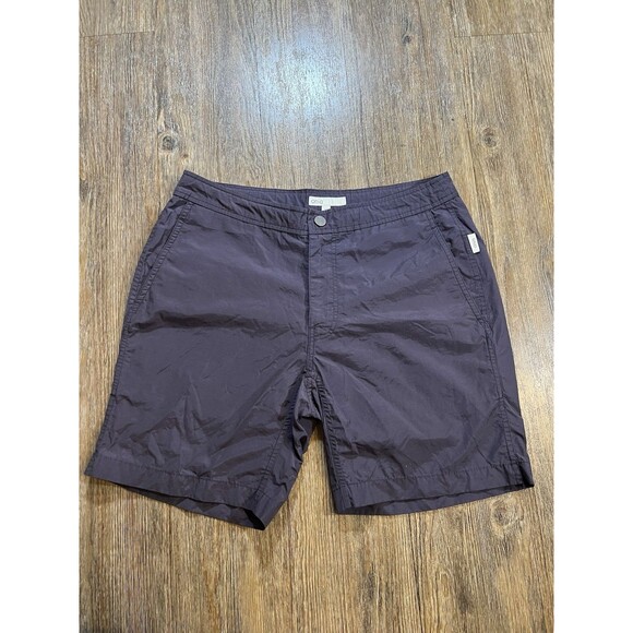 Onia Men's 30 Calder 7"  Shorts Swim Trunks Lined Quick Dry Lightweight Purple - Picture 1 of 9